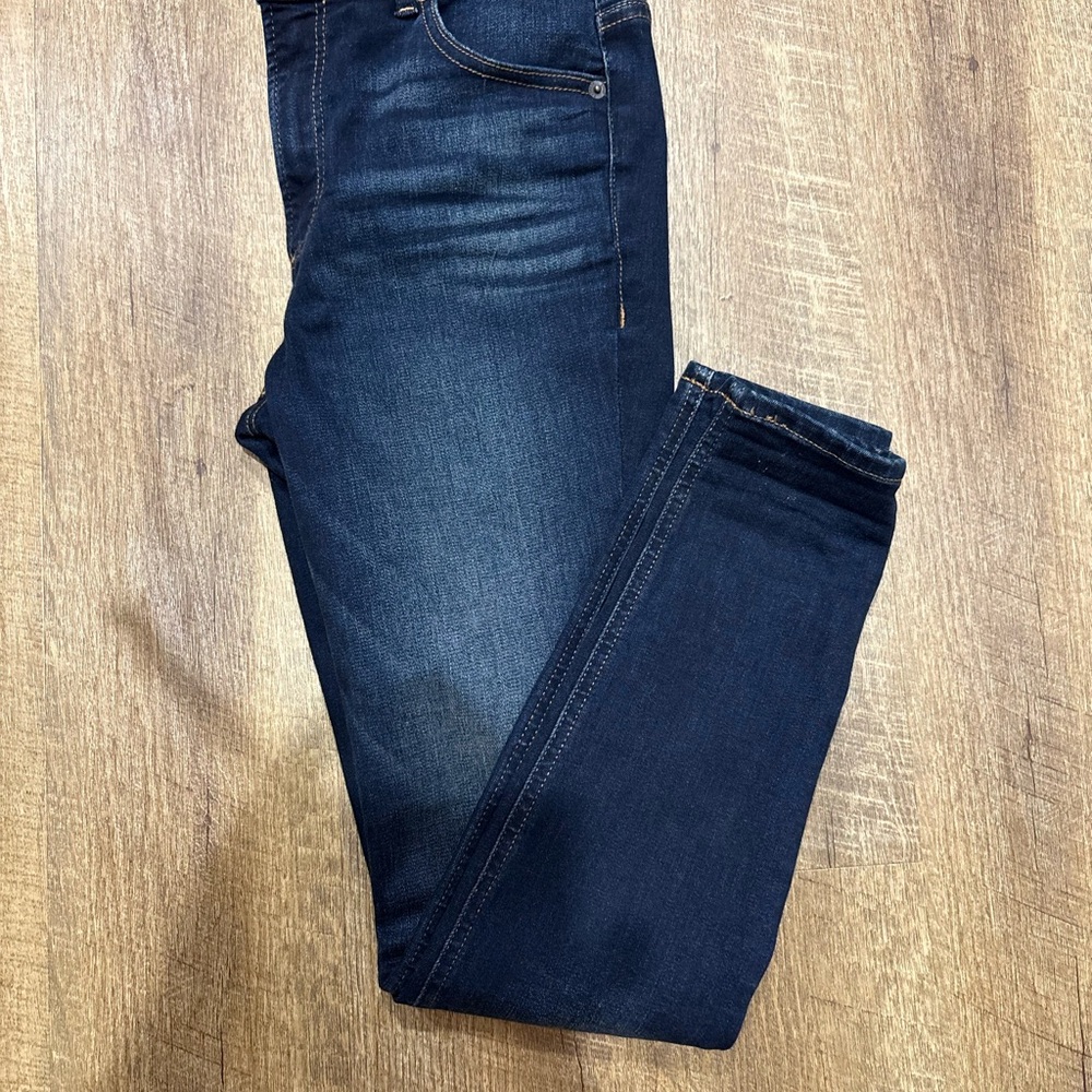 Express high rise ankle legging Blue Jeans